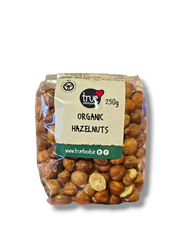 True Natural Goodness Organic Hazelnuts 250gm - Healthy Living