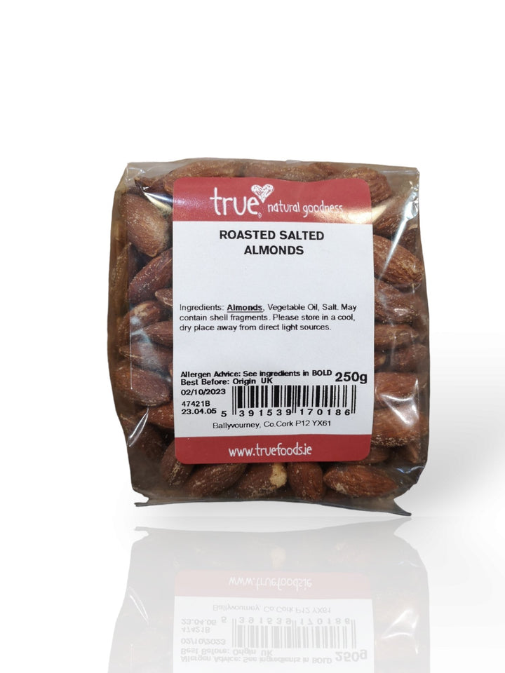 True Natural Goodness Roasted Salted Almonds 250g - Healthy Living
