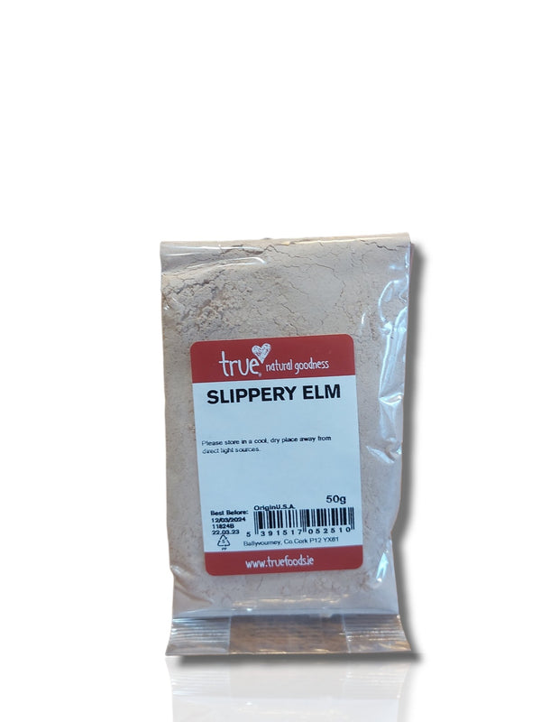 True Natural Goodness Slippery Elm 50g - HealthyLiving.ie