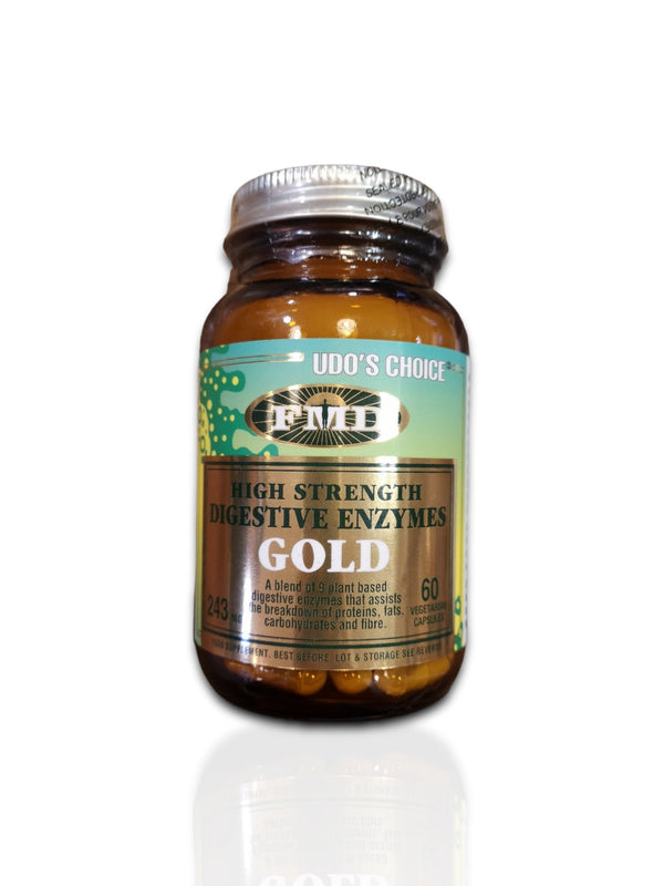 Udo's Choice High Strength Digestive Enzymes Gold x60Capsules - Healthy Living