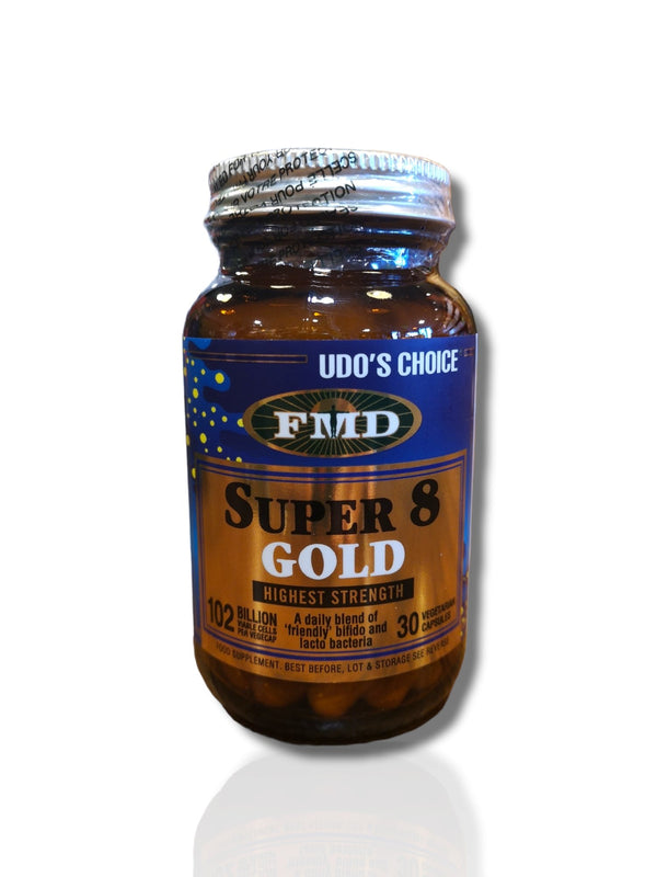 Udos Choice Super 8 Gold Highest Strenght 30 cap - HealthyLiving.ie