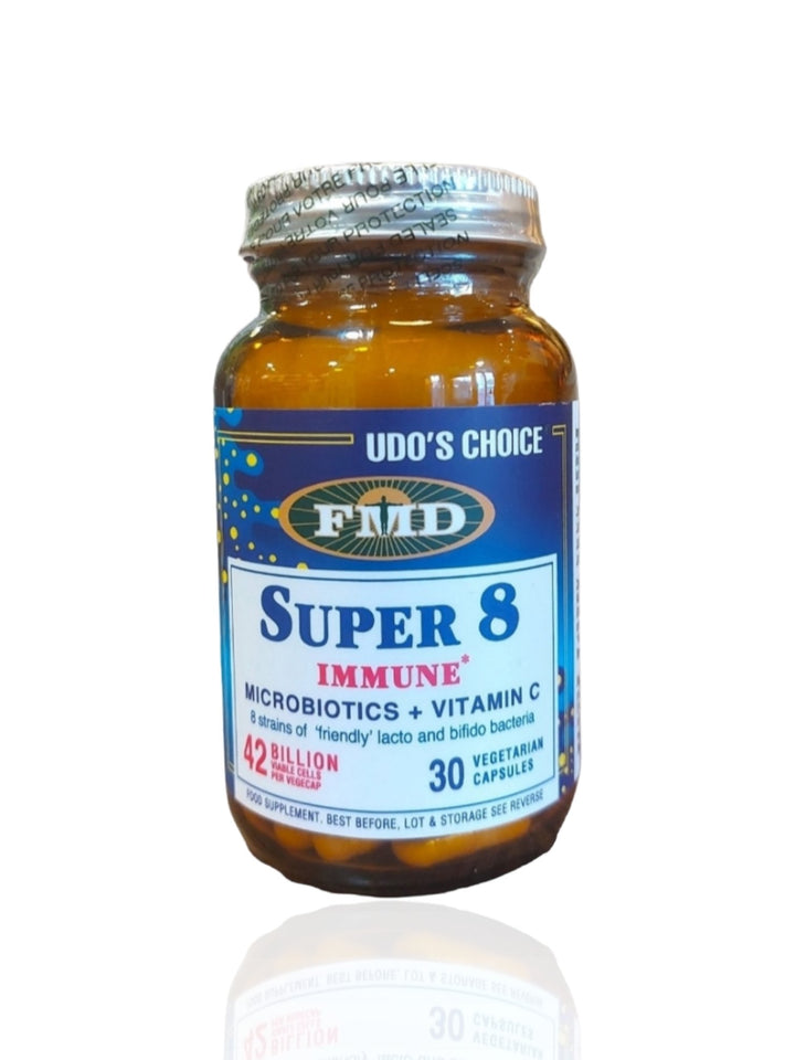 Udo's Choice Super 8 Probiotic with Vitamin C - Healthy Living