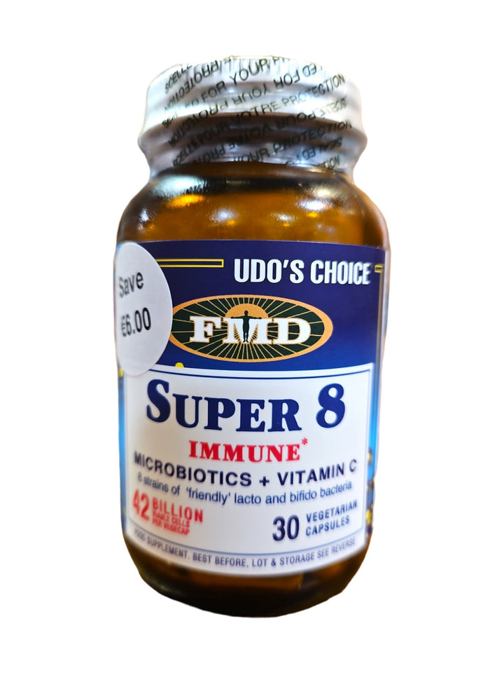 Udo's Choice Super 8 Probiotic with Vitamin C - Healthy Living