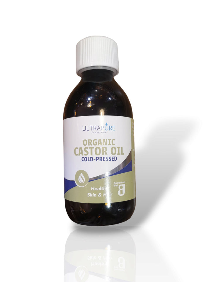 UltraPure Organic Castor Oil Cold-Pressed 200ml - Healthy Living