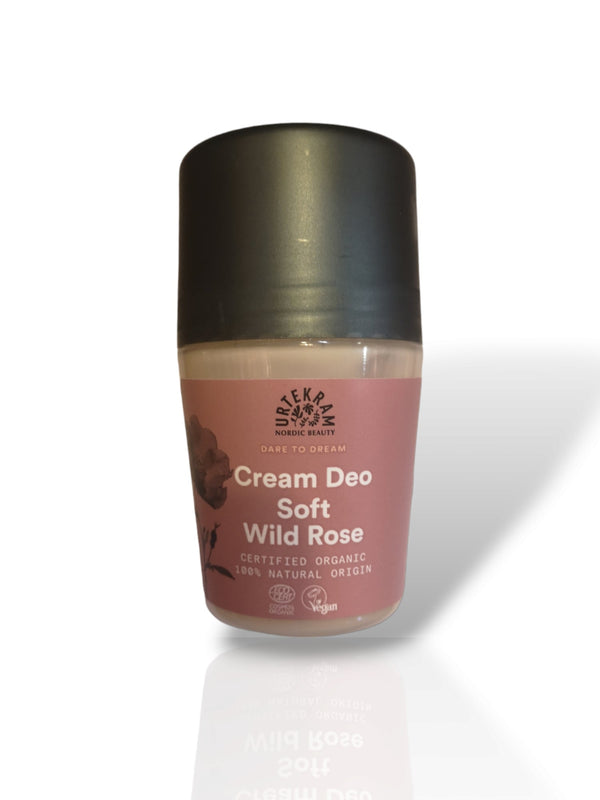 Urtekram Cream Deo Soft Wild Rose Organic Deodorant 50ml - Healthy Living