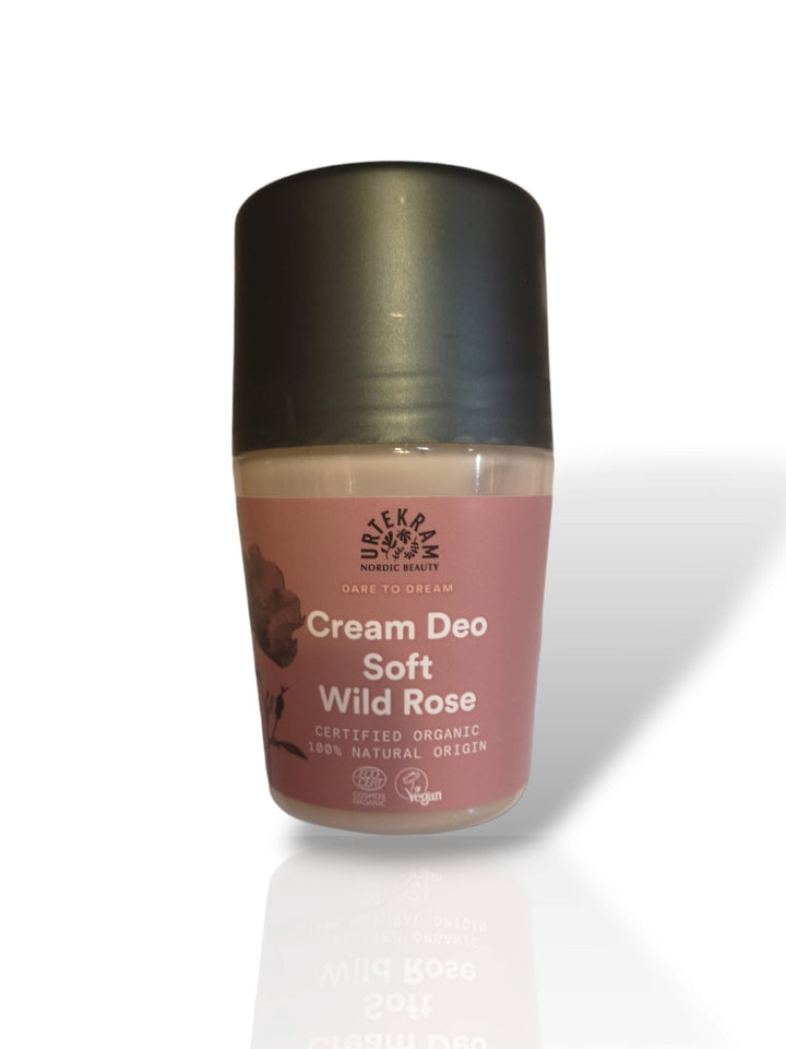 Urtekram Cream Deo Soft Wild Rose Organic Deodorant 50ml - Healthy Living
