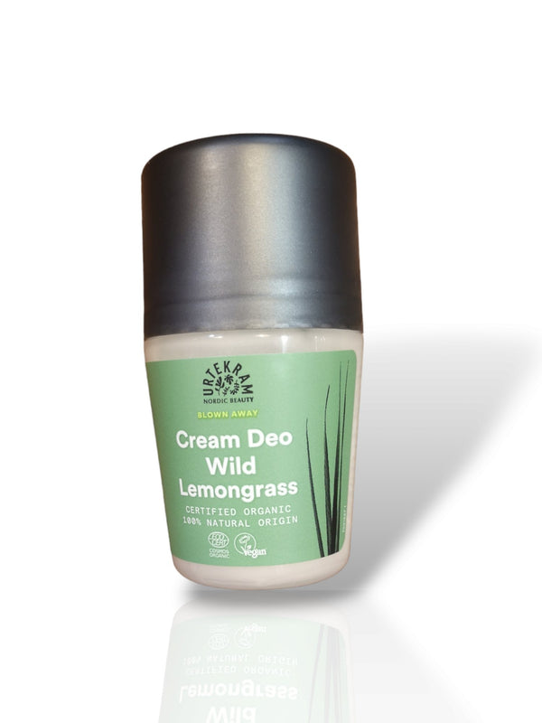 Urtekram Nordic Beauty Cream Deo Wild Lemongrass 50ml - Healthy Living