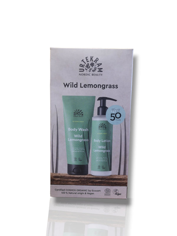 Urtekram Wild Lemongrass Set Body Wash & Body Lotion - Healthy Living