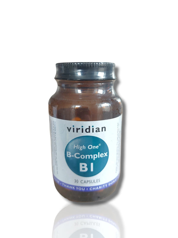 Viridian B-Complex B1 30caps - HealthyLiving.ie