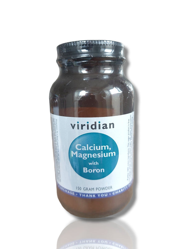 Viridian Calcium Magnesium with Boron 150gm - HealthyLiving.ie