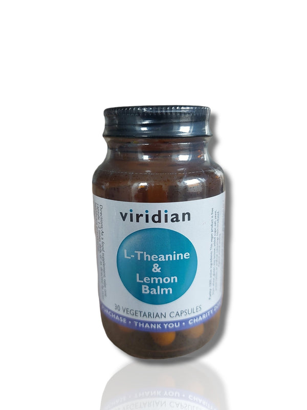 Viridian L-Theanine & Lemon Balm 30caps - HealthyLiving.ie