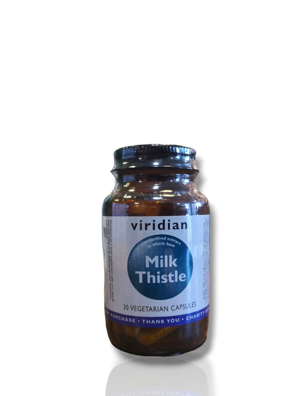 Viridian Milk Thistle 30 cap - Healthy Living