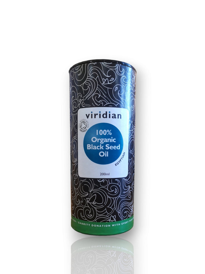 Viridian Organic Black Seeds Oil 200ml - Healthy Living