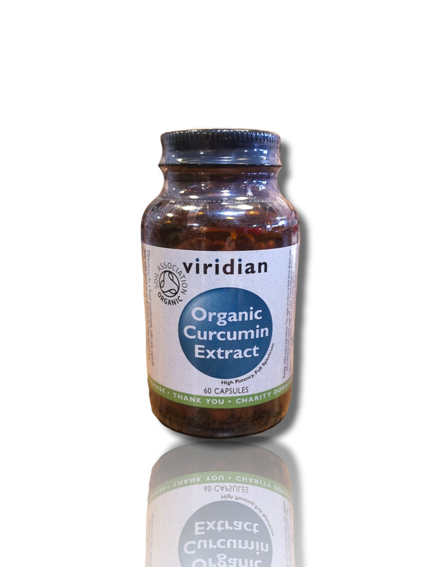 Viridian Organic Curcumin Extract 60 cap - Healthy Living