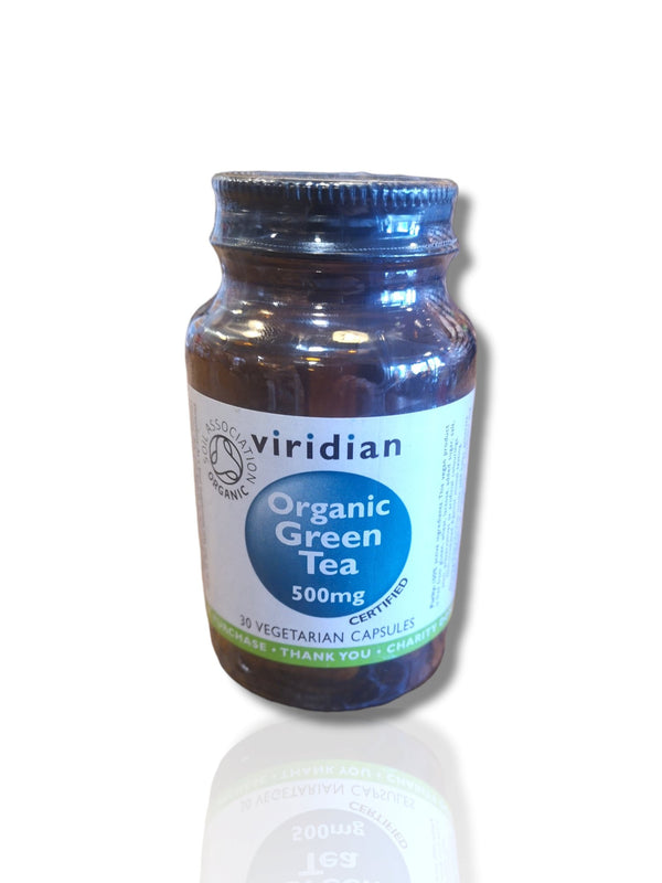 Viridian Organic Green Tea 500mg - HealthyLiving.ie