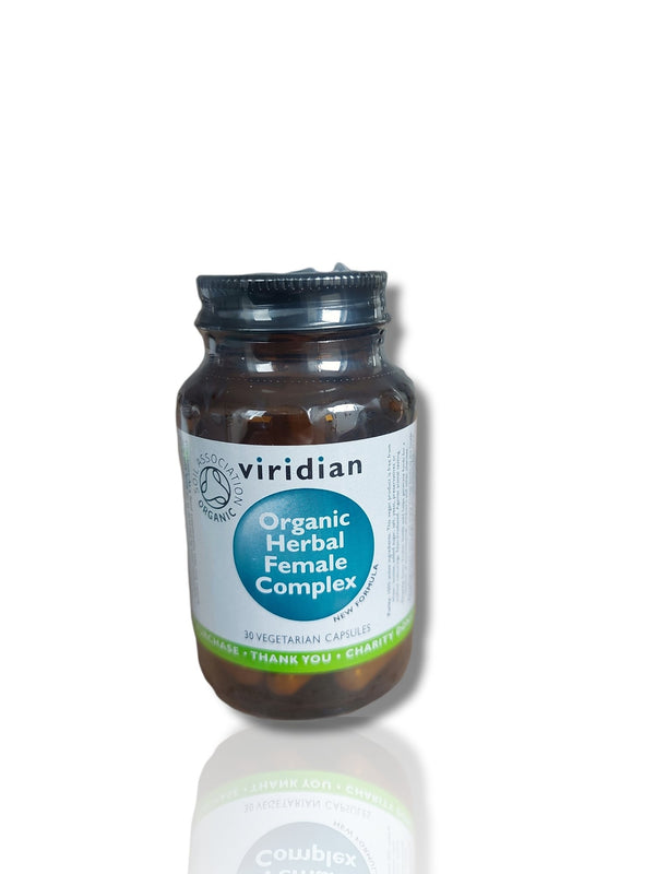 Viridian Organic Herbal Female Complex 30caps - HealthyLiving.ie