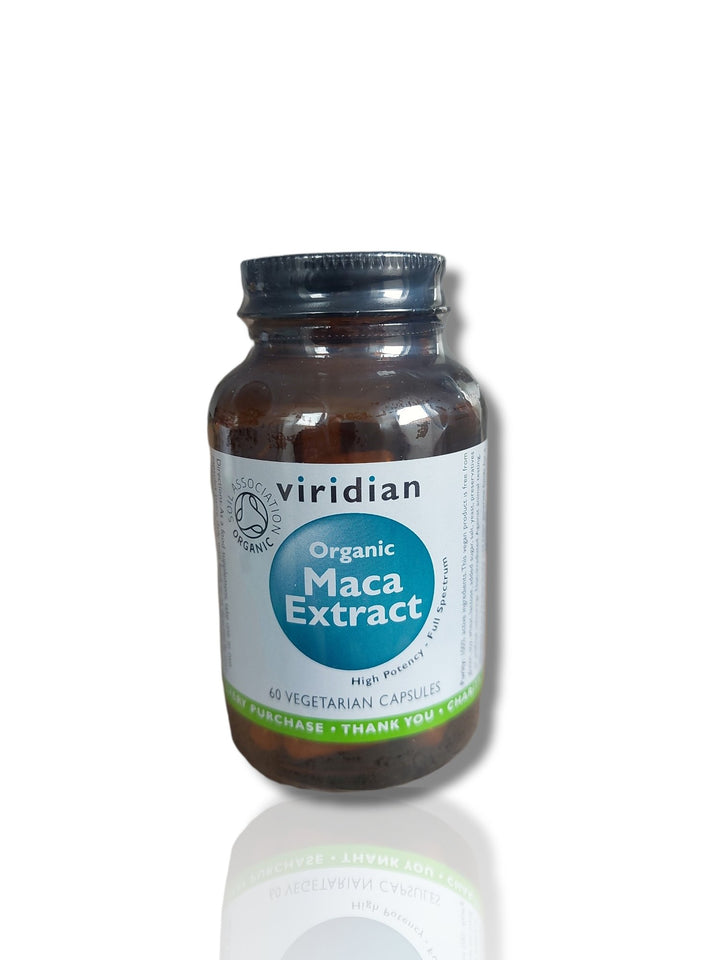 Viridian Organic Maca Extract 60caps - HealthyLiving.ie