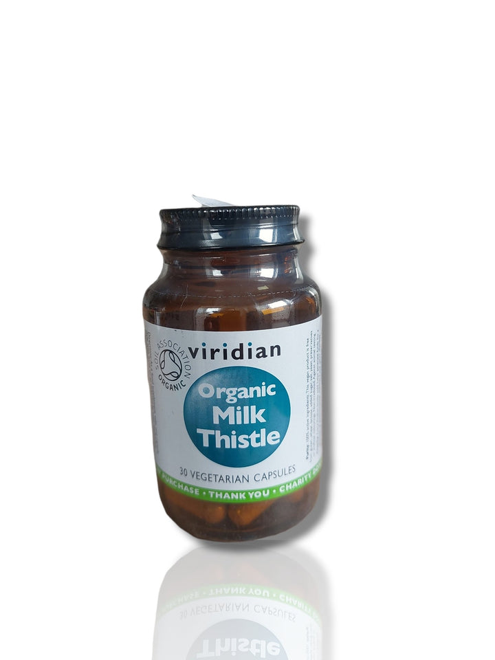 Viridian Organic Milk Thistle 30caps - HealthyLiving.ie