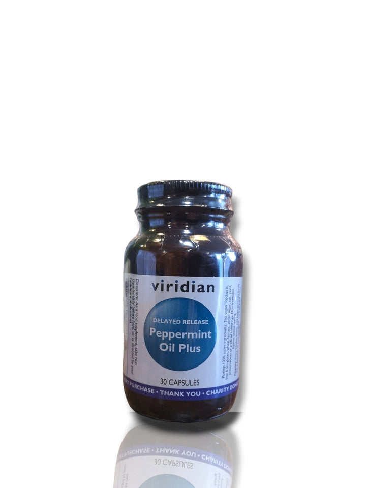 Viridian Peppermint oil plus 30 cap - Healthy Living
