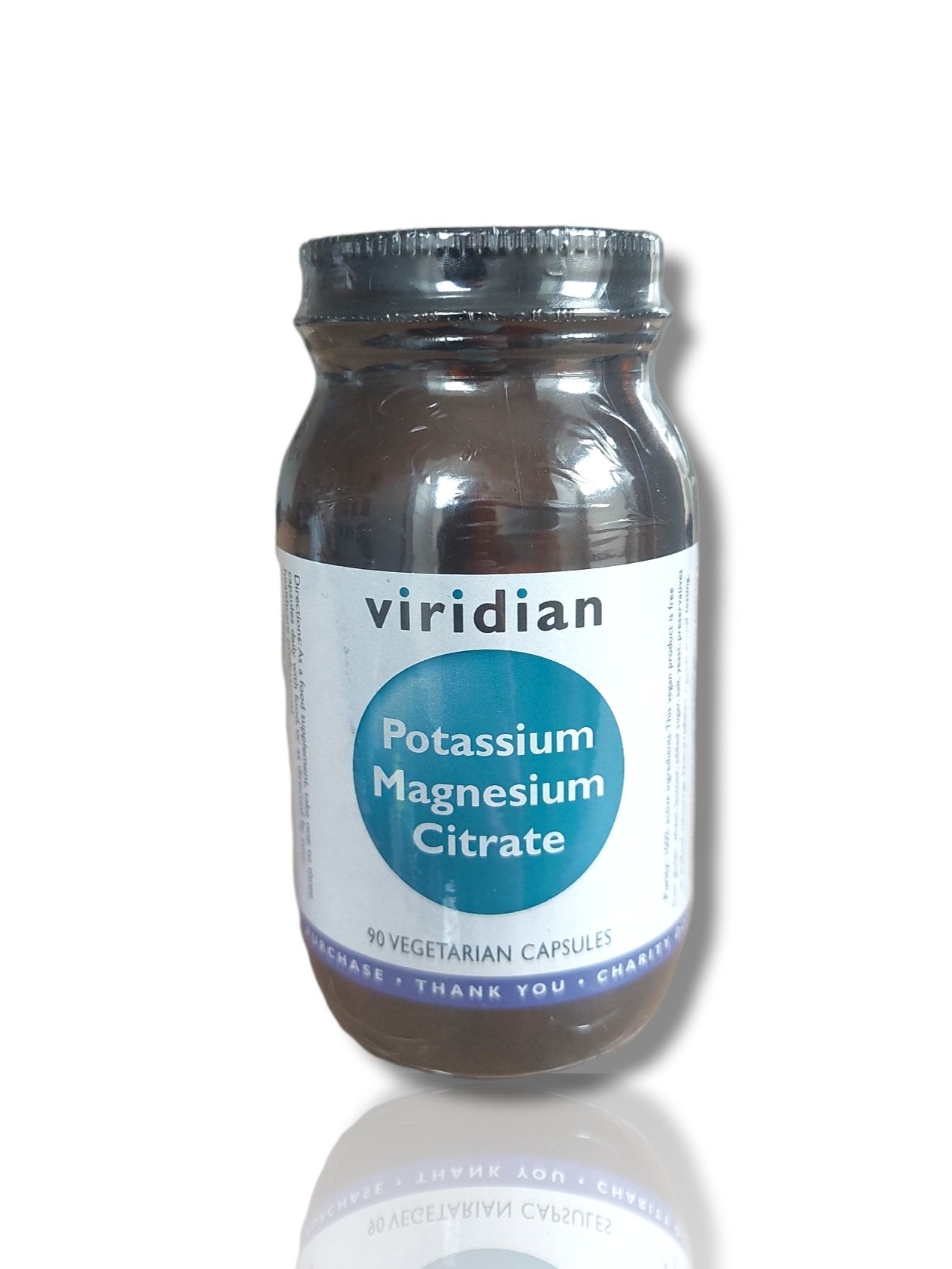 Viridian Potassium Magnesium Citrate 90caps - HealthyLiving.ie