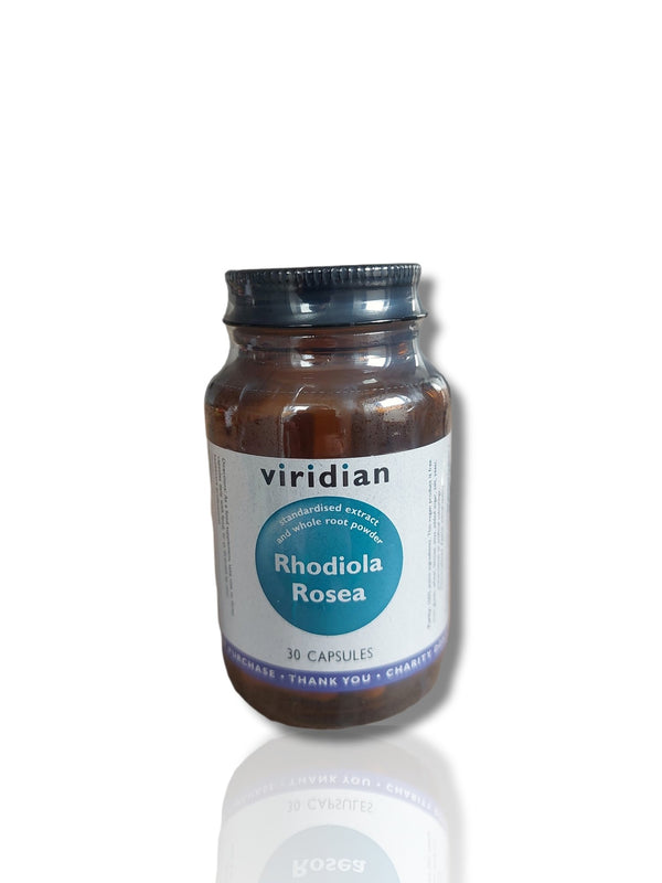 Viridian Rhodiola Rosea 30caps - HealthyLiving.ie