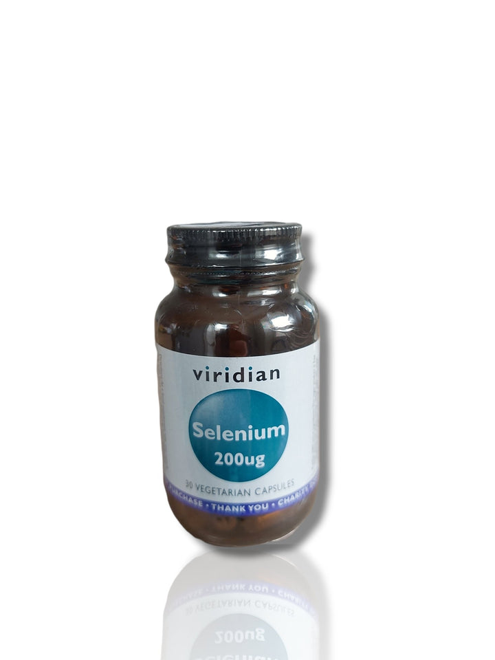 Viridian Selenium 200ug 30caps - HealthyLiving.ie