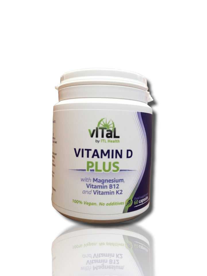 Vital by ITL Health Vitamin D Plus 60Caps - Healthy Living