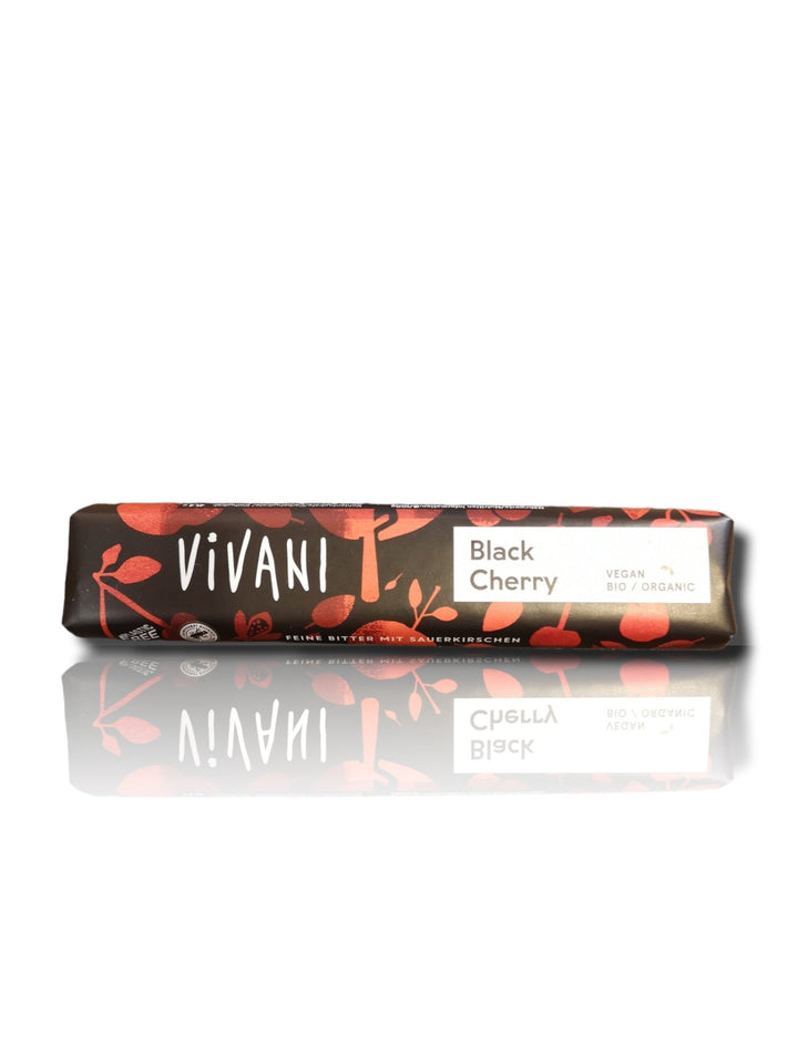 Vivani Black Cherry Bar 35g - HealthyLiving.ie
