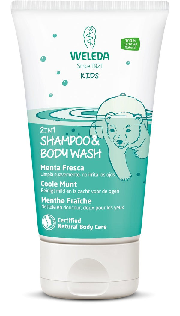 Weleda 2in1 Shampoo and Body Wash 150ml - Healthy Living