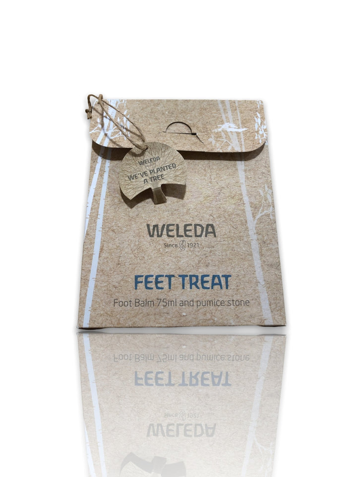 Weleda Feet Treat Foot Balm 75ml and Stone - HealthyLiving.ie
