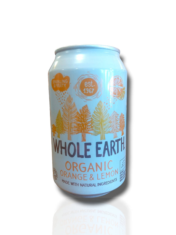 Whole Earth Organic Sparkling Orange and Lemon 330ml - Healthy Living