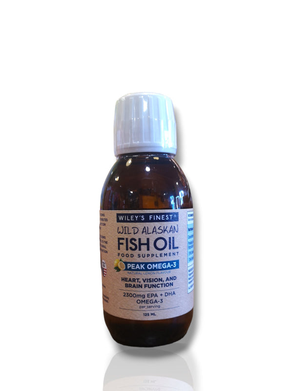 Wiley's Finest Wild Alaskan Fish Oil 125 ml - Healthy Living