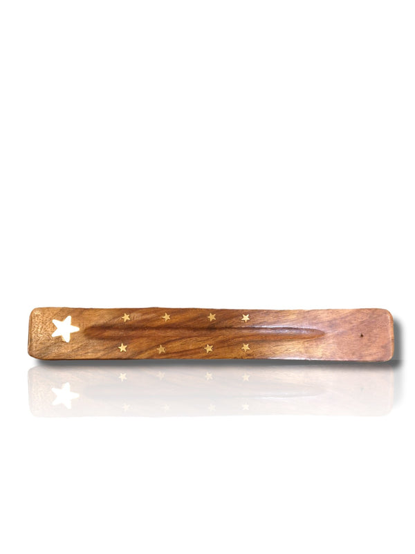 Wooden incense ash tray - Healthy Living