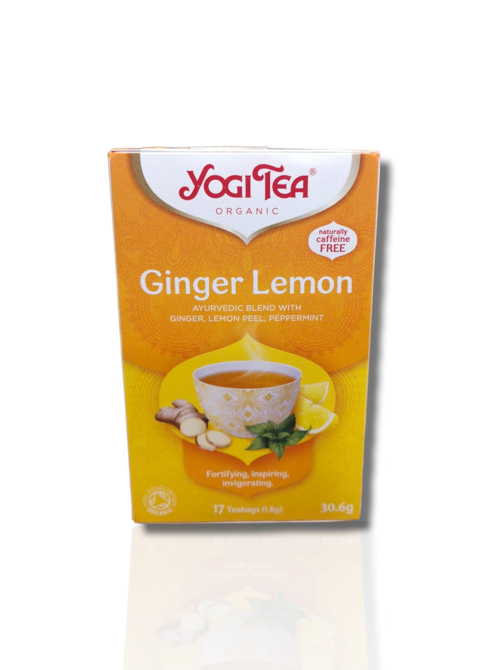 Yogi Tea Ginger and Lemon - HealthyLiving.ie