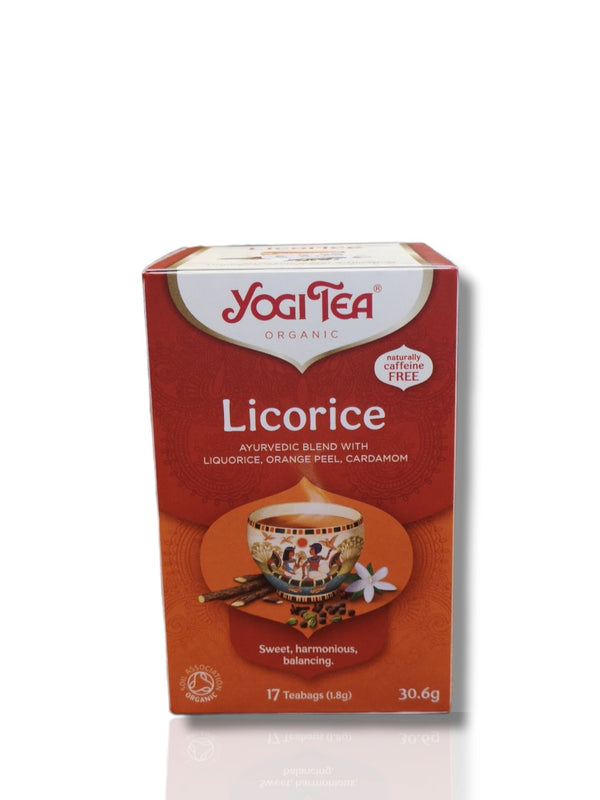 Yogi Tea Licorice 17 bags - HealthyLiving.ie