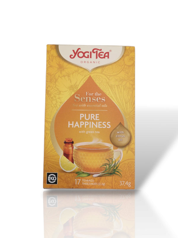 Yogi Tea Organic Pure Happiness 17 Teabags - Healthy Living