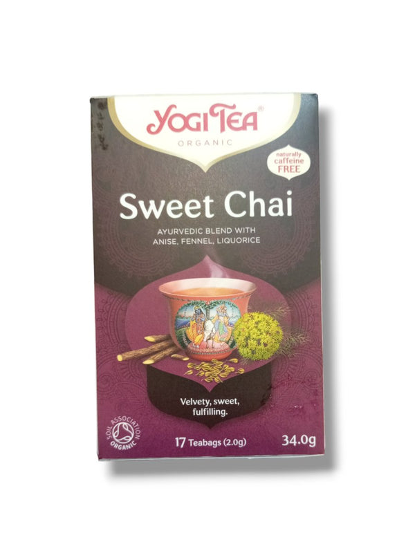 Yogi Tea Sweet Chai 17 Teabags - Healthy Living