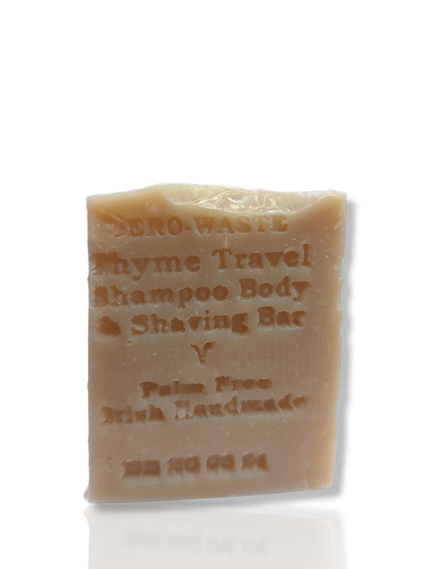 Zero Waste Thyme Travel Shampoo Body and Shaving Bar - HealthyLiving.ie